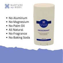 Nurture My Body Aluminum Free deodorant