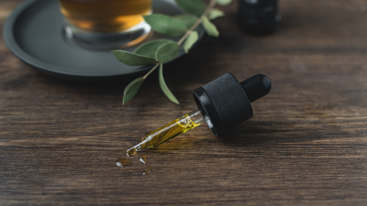 Essential oils for self-care.