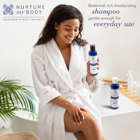 Nurture My Body | Fragrance Free Moisturizing  Shampoo | Paraben Free and Sulfate Free