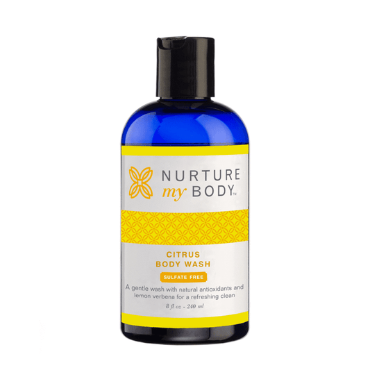 Citrus Body Wash Sulfate Free No Synthetic Fragrances by Nurture My Body