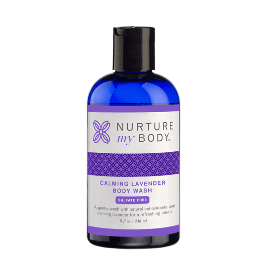 Calming Lavender Body Wash Sulfate Free by Nurture My Body
