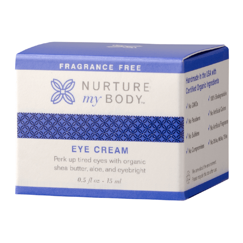 Fragrance Free All-Natural Eye Cream by Nurture My Body