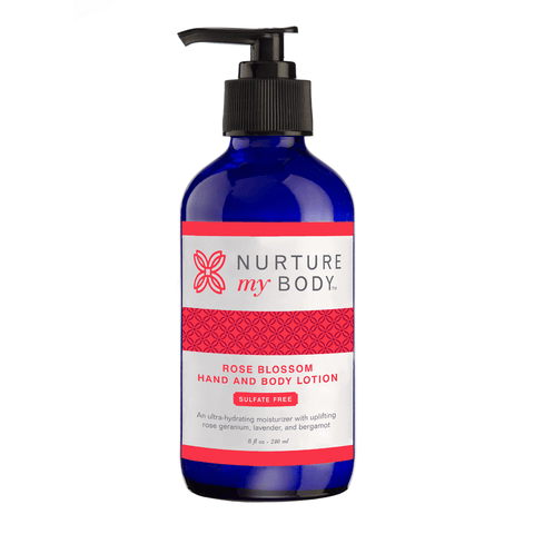Rose Blossom Hand and Body Lotion by Nurture My Body