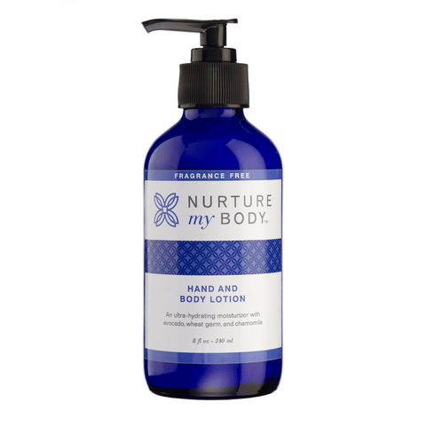 Fragrance Free Hand and Body Lotion by Nurture My Body