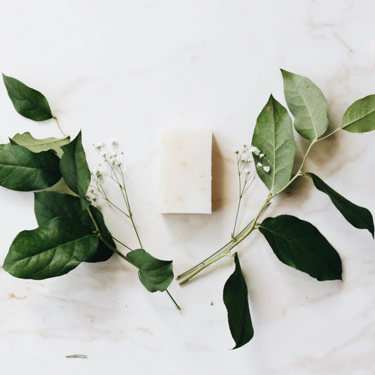 Fragrance Free Pure and Simple Certified Organic Bar Soap by Nurture My Body