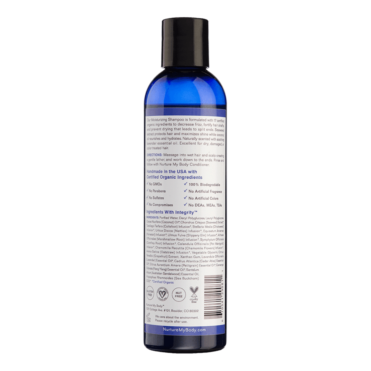 All Natural Sulfate Free Moisturizing Shampoo