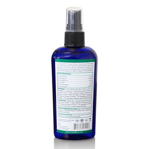 All-Natural Bug Spray by Nurture My Body DEET Free Chemical Free 