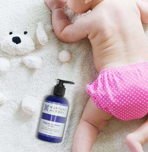 Nurture My Body | All Natural Baby Bath Time Essentials Baby Gift Set