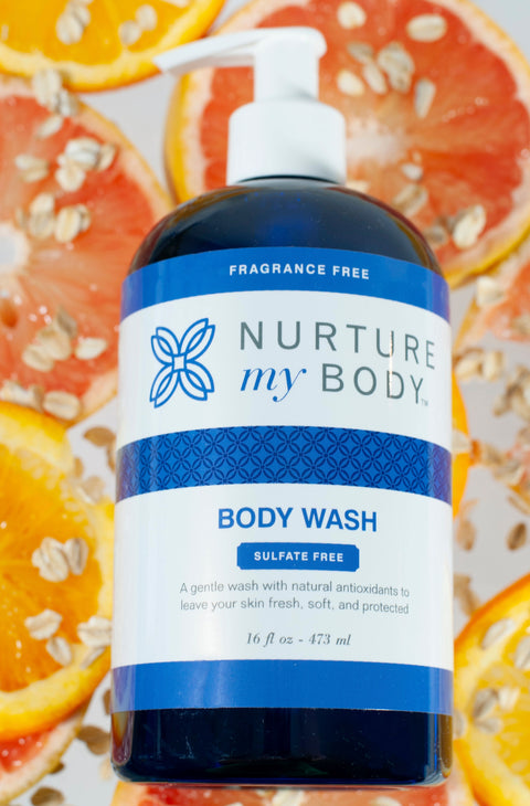Nurture My Body | Fragrance-Free All Natural Body Wash | Sulfate Free